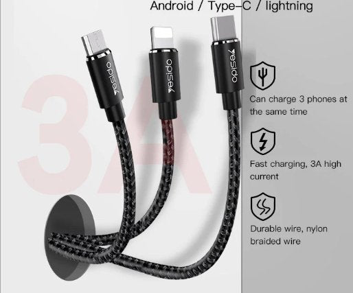 3-in-1 Data Cable