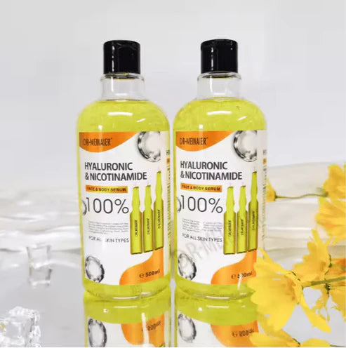 Hyaluronic Acid with Nicotinamide Face and Body Serum
