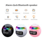 New Portable Wireless Alarm Clock Bluetooth Speaker